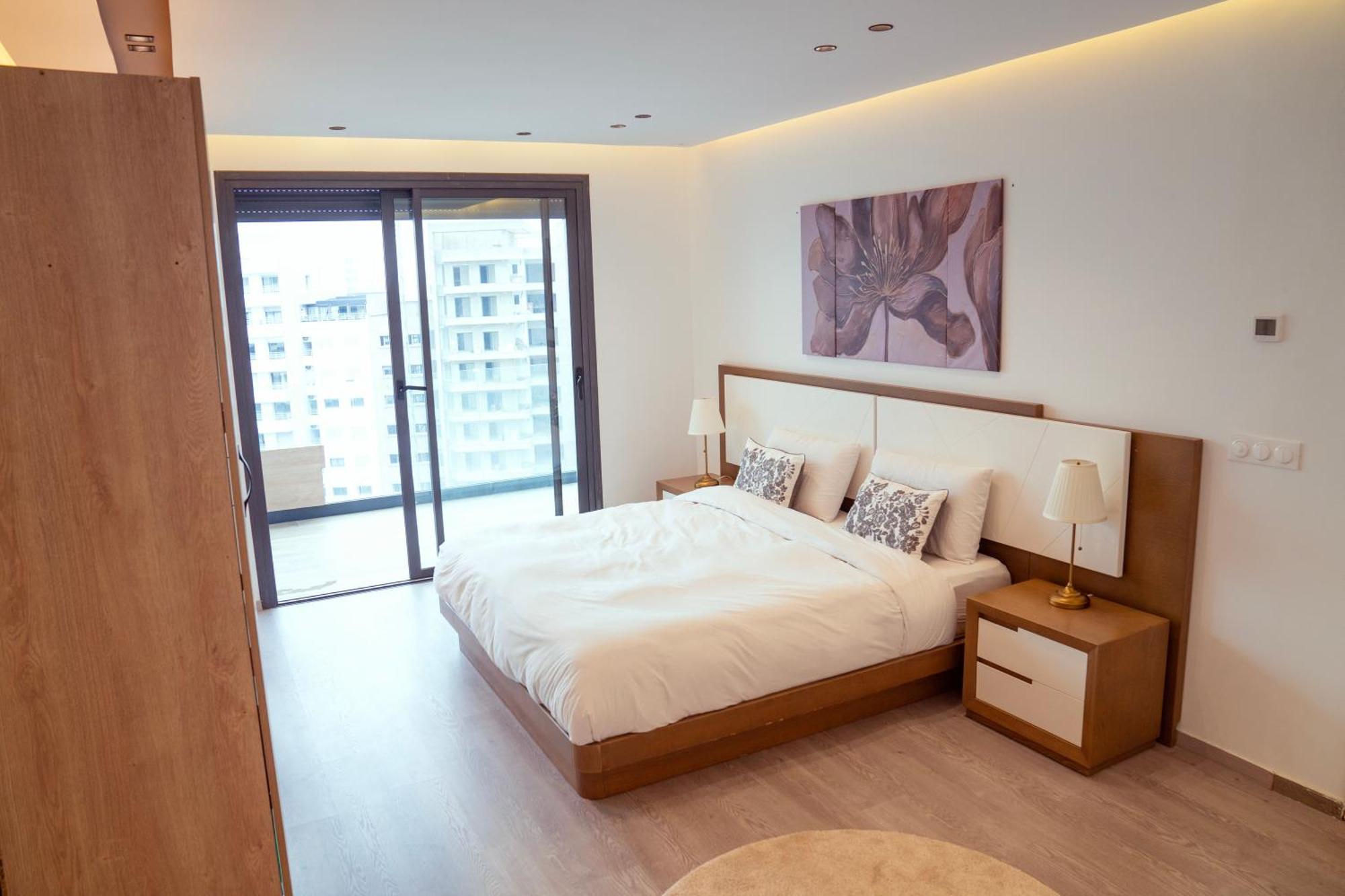 Appartement Luxurious 3br 2ba, 5-min To Beach, Large Terrace, High Floor Tanger